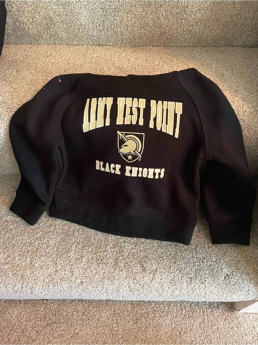 West Point Toddler Hoodie with White Lining